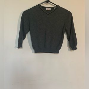 Little Boys Gray Just Friends Sweater Size 4t